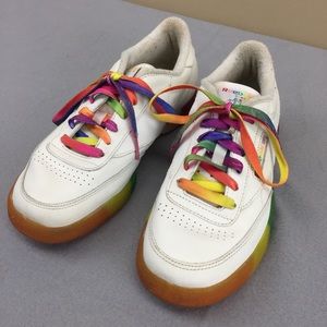 rainbow reebok shoes